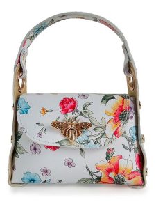 ORE10 Skórzana torebka "Liman" w kolorze kremowym - 22 x 22 x 12 cm rozmiar: onesize. Białe torebki klasyczne ORE10, bez wzorów, z materiału, przez ramię, bez dodatków. Za 130,99 zł.