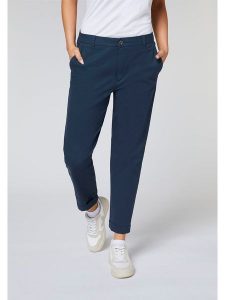 Polo Sylt Spodnie chino w kolorze granatowym rozmiar: 36. Niebieskie chinosy Polo Sylt, bez wzorów. Za 52,67 zł.