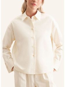 Seidensticker Koszula w kolorze kremowym rozmiar: 44. Brązowe koszule Seidensticker, bez wzorów, z bawełny, bez kołnierzyka, bez ramiączek. Za 166,10 zł.