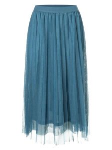 More & More Spódnica w kolorze niebieskim rozmiar: 46. Niebieskie spódnice More & More, bez wzorów, midi. Za 91,34 zł.