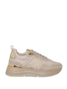 Patrizia Pepe Sneakersy w kolorze beżowym rozmiar: 38. Brązowe trampki Patrizia Pepe, bez wzorów, bez zapięcia. Za 538,45 zł.