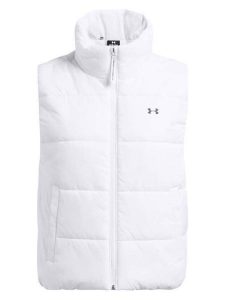 Under Armour Kamizelka pikowana w kolorze białym rozmiar: M. Białe kamizelki Under Armour, m, bez wzorów, bez kołnierzyka, bez ramiączek, bez kaptura. Za 197,17 zł.
