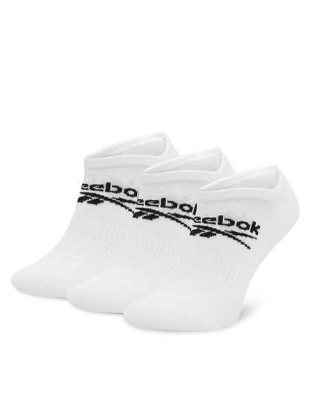Reebok Skarpety krótkie R0353-SS24 (3-pack) Biały. Białe komplety bielizny Reebok, bez wzorów, z materiału. Za 39,99 zł.