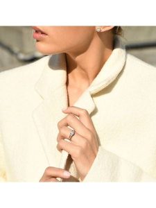 CARATELLI Złoty pierścionek "Mackay" z diamentami rozmiar: 56. Żółte pierścionki CARATELLI, z diamentem, złote. Za 2 201,45 zł.