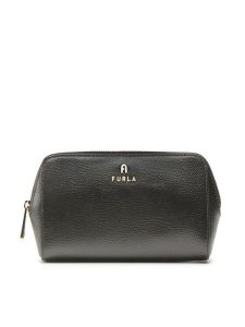 Furla Kosmetyczka Camelia WE00449-ARE000-O6000-1-007-20-CN-E Czarny. Czarne torebki klasyczne Furla, bez wzorów, ze skóry, bez dodatków. Za 279,99 zł.