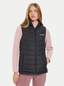 Columbia Bezrękawnik Powder Lite™ II 2089561 Czarny Active Fit. Czarne kamizelki Columbia, s, bez wzorów, z syntetyku, bez kołnierzyka, bez ramiączek, bez kaptura. Za 259,99 zł.