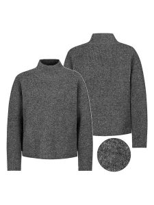 Eight2Nine Sweter w kolorze antracytowym rozmiar: M. Czarne swetry oversize Eight2Nine, m, bez wzorów, ze splotem, bez ramiączek. Za 159,95 zł.
