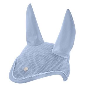 Czapka z muchą dla koni Waldhausen Rimini. Niebieskie czapki WALDHAUSEN, bez wzorów, z poliesteru, eleganckie. Za 148,00 zł.