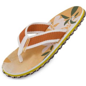 Damskie Japonki Religia Kwiat Żółte. Szare klapki True Religion, bez wzorów, bez obcasa. Za 151,99 zł.