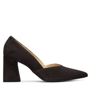 Szpilki HÖGL. Szare szpilki HÖGL, bez wzorów, bez obcasa. Za 699,99 zł.