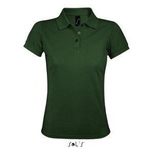 Damska koszulka polo Sol's Prime. Zielone bluzki SOL'S, s, bez wzorów, eleganckie, bez kołnierzyka, bez ramiączek. Za 96,50 zł.