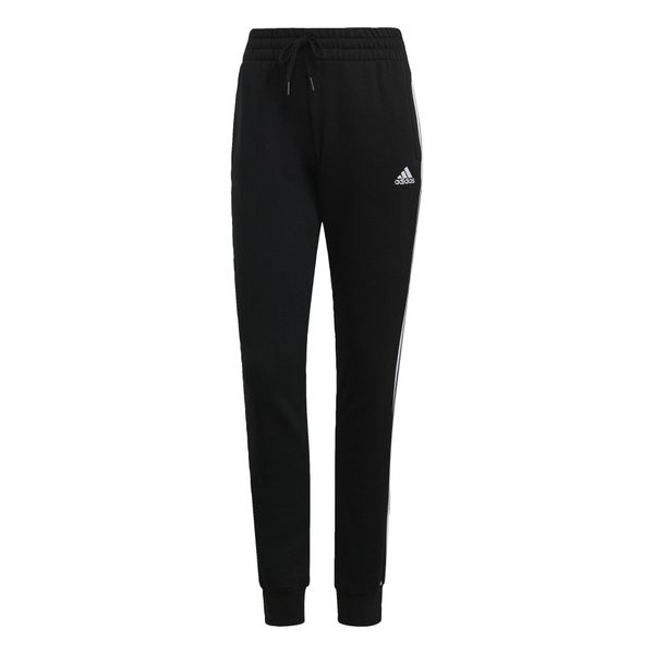 Długie Spodnie Dresowe Adidas Essentials French Terry 3 Stripes Czarny. Białe spodnie dresowe ADIDAS, m, bez wzorów, z bawełny. Za 129,99 zł.