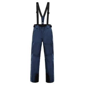 Damski kombinezon narciarski Alpine Pro Edesa 2. Niebieskie kombinezony Alpine Pro, na zimę, bez wzorów, sportowe, bez kołnierzyka, bez ramiączek. Za 419,00 zł.