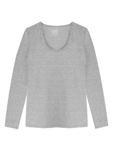 Claesens Koszulka w kolorze szarym rozmiar: S. Szare bluzki Claesens, s, bez wzorów, z bawełny, bez kołnierzyka, bez ramiączek. Za 52,67 zł.