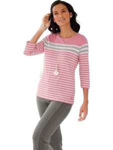 WITT WEIDEN Koszulka w kolorze jasnoróżowym rozmiar: 50. Różowe bluzki WITT WEIDEN, bez wzorów, bez kołnierzyka, bez ramiączek. Za 52,55 zł.