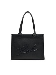 KARL LAGERFELD Torebka A1W30042 Czarny. Czarne torebki klasyczne KARL LAGERFELD, bez wzorów, ze skóry, bez dodatków. Za 629,99 zł.