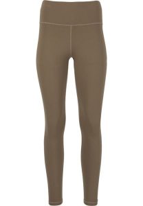 Damskie legginsy Athlecia Gaby. Brązowe legginsy ENDURANCE, bez wzorów, z materiału. Za 133,50 zł.