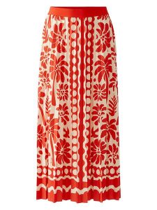 Miss Lagotte Spódnica w kolorze pomarańczowo-kremowym rozmiar: 42. Pomarańczowe spódnice Miss Lagotte, bez wzorów, midi. Za 199,49 zł.