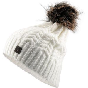 Czapka damska CAD616 - biały - Outhorn. Czapki marki Outhorn. W wyprzedaży za 19,99 zł.