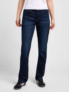 Lee Dżinsy "Legendary" - Regular fit - w kolorze granatowym rozmiar: W28/L33. Niebieskie jeansy Lee, z aplikacjami. Za 152,45 zł.