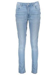 Pepe Jeans Dżinsy - Skinny fit - w kolorze błękitnym rozmiar: W31/L30. Niebieskie jeansy Pepe Jeans, z aplikacjami, z jeansu. Za 202,03 zł.
