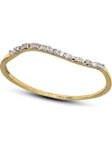 Diamant Vendôme Złoty pierścionek z diamentami rozmiar: 63. Żółte pierścionki Diamant Vendôme, z diamentem, złote. Za 461,21 zł.