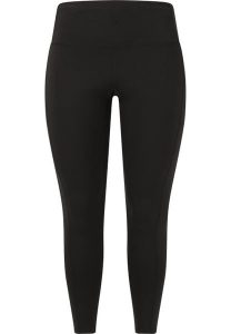 Damskie legginsy Q Sportswear Thalia. Czarne legginsy ENDURANCE Q, bez wzorów, z materiału. Za 218,00 zł.