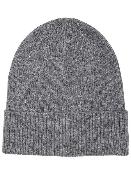 ONLY Czapka beanie "Zenna" w kolorze szarym rozmiar: onesize. Szare czapki ONLY, bez wzorów, z materiału. Za 47,82 zł.