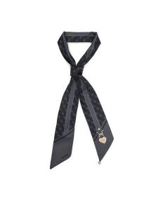 Guess Chusta AW5488 POL03 Czarny. Czarne apaszki i chusty Guess, z aplikacjami, z poliesteru. Za 119,99 zł.