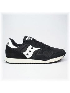 Saucony Skórzane sneakersy w kolorze czarnym rozmiar: 39. Czarne trampki Saucony, bez wzorów, bez zapięcia. Za 426,45 zł.