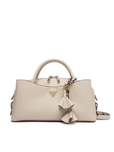 Guess Torebka Danielle HWZG22 27050 Kremowy. Białe kuferki Guess, z aplikacjami, ze skóry, bez dodatków. Za 584,99 zł.