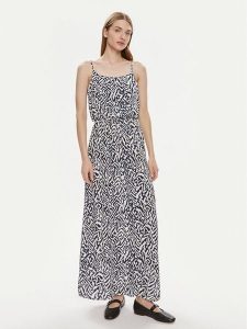 ONLY Sukienka letnia Nova 15222217 Granatowy Regular Fit. Niebieskie kombinezony ONLY, na lato, bez wzorów, z wiskozy, bez kołnierzyka, bez ramiączek. Za 159,99 zł.