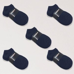 Techniczne skarpety treningowe Ghost - 25 par niebieskie. Białe skarpetki LEGEA, bez wzorów, z elastanu. Za 86,00 zł.