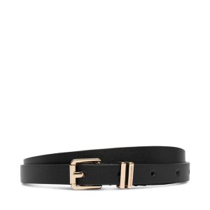 Pasek Tommy Hilfiger. Czarne paski TOMMY HILFIGER, bez wzorów. Za 189,99 zł.