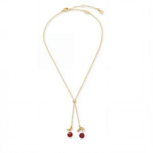 Naszyjnik Coach. Żółte naszyjniki Coach, złote. Za 559,99 zł.