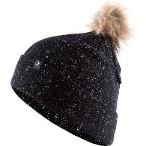 Czapka damska CAD609 - głęboka czerń - Outhorn. Czapki marki Outhorn. W wyprzedaży za 19,99 zł.