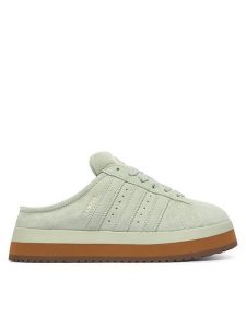 Adidas Śniegowce Campus 00s Winter Low KK0167 Zielony. Zielone buty zimowe ADIDAS, bez obcasa, bez zapięcia. Za 569,99 zł.