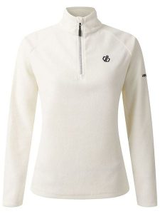 Dare 2b Bluza polarowa "Freeform II" w kolorze kremowym rozmiar: 46. Brązowe bluzy Dare 2b, bez wzorów, z polaru, bez kaptura. Za 83,03 zł.