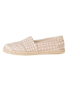TOMS Espadryle w kolorze szarobrązowym rozmiar: 39. Brązowe espadryle Toms, bez wzorów, bez obcasa. Za 118,84 zł.