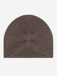 AUTHENTIC CASHMERE Kaszmirowa czapka "Petre" w kolorze brązowym rozmiar: onesize. Brązowe czapki AUTHENTIC CASHMERE, bez wzorów, z kaszmiru. Za 109,95 zł.
