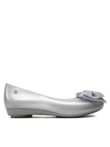 Melissa Baleriny Ultragirl Sweet Xxiv Ad 35855 Srebrny. Szare balerinki Melissa, bez wzorów, z tworzywa sztucznego, bez obcasa, bez zapięcia. Za 199,99 zł.