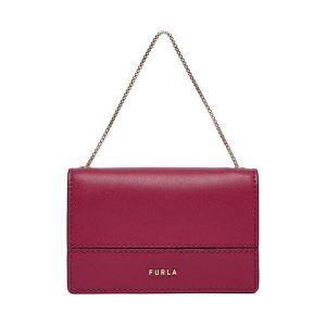 Torebka Furla. Czerwone torebki klasyczne Furla, bez wzorów, bez dodatków. Za 584,99 zł.