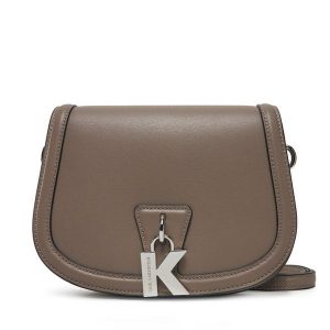 Torebka KARL LAGERFELD. Szare torebki klasyczne KARL LAGERFELD, bez wzorów, bez dodatków. Za 629,99 zł.