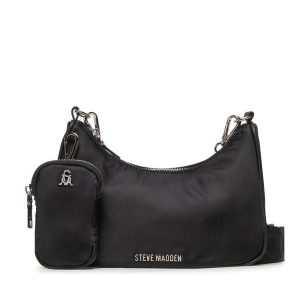 Torebka Steve Madden. Czarne torebki klasyczne Steve Madden, bez wzorów, bez dodatków. Za 229,99 zł.
