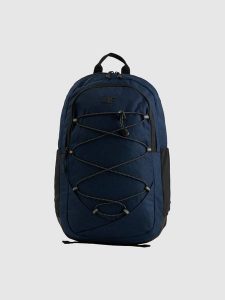 4F Plecak miejski (22 L) z kieszenią na laptop - granatowy Uniwersalny. Niebieskie plecaki 4f. Za 169,99 zł.