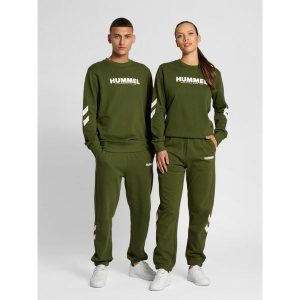 Bluza piłkarska dla dorosłych Hummel hml LEGACY. Zielone bluzy Hummel, m, bez wzorów, bez kaptura. Za 170,00 zł.