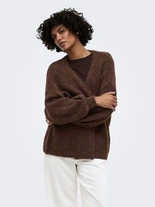 ONLY Kardigan w kolorze brązowym rozmiar: XS. Brązowe kardigany ONLY. Za 134,95 zł.