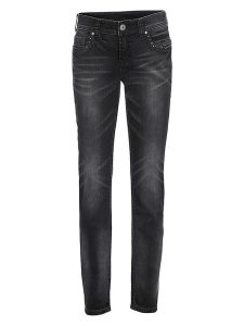 Heine Dżinsy - Slim fit - w kolorze czarnym rozmiar: 38. Czarne jeansy Heine, bez wzorów. Za 154,43 zł.