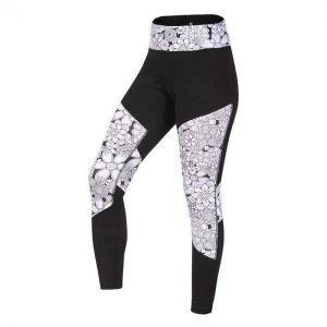 Legginsy wspinaczkowe damskie Ocun Rhea Leggings. Czarne legginsy Ocun, bez wzorów, z materiału. Za 172,99 zł.