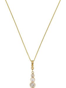 L instant d Or Złota zawieszka "Brillants pendants" z cyrkoniami rozmiar: onesize. Żółte zawieszki L instant d Or, z cyrkonią, złote. Za 237,95 zł.